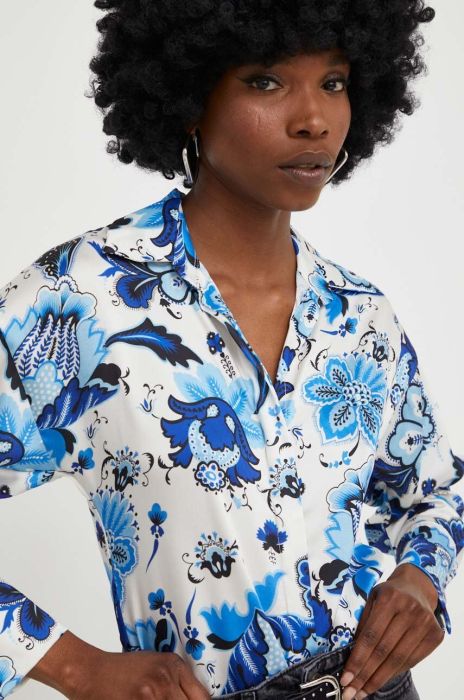 Сорочка Answear Lab жіноча колір білий regular класичний комір (3286612)