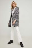Пальто Answear Lab жіноче колір чорний перехідне (3054901)
