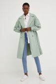 Пальто Answear Lab жіноче колір зелений перехідне oversize (3160704)