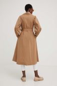 Тренч Answear Lab жіночий колір коричневий перехідний (3214796)