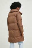 Куртка Answear Lab жіноча колір коричневий зимова oversize (2878421)