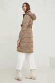 куртка Answear Lab жіноча колір бежевий зимова (2859708)