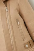 Куртка Answear Lab жіноча колір бежевий перехідна (2880254)
