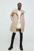 Куртка Answear Lab жіноча колір бежевий перехідна oversize (2888054)