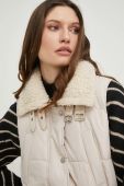 Безрукавка Answear Lab жіноча колір бежевий зимова