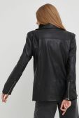 Куртка Answear Lab жіноча колір чорний перехідна (2932696)