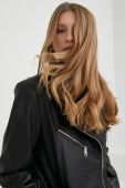 Куртка Answear Lab жіноча колір чорний перехідна (2932696)