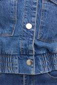 Джинсова куртка Answear Lab жіноча перехідна колір блакитний (3192387)