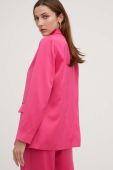 Піджак Answear Lab колір рожевий однобортний однотонний (3242679)
