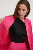 Піджак Answear Lab колір рожевий однобортний однотонний (3242679)