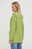 Піджак Answear Lab колір зелений однобортний однотонний (3145768)