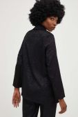 Піджак Answear Lab колір чорний двобортний однотонний (3129900)