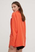 Піджак Answear Lab колір помаранчевий однобортний однотонний