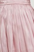 Спідниця Answear Lab колір рожевий maxi розкльошена