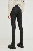 Штани Answear Lab жіночі середня посадка колір чорний