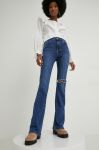 Джинси Answear Lab жіночі висока посадка колір блакитний (2920419)
