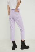 Джинси Answear Lab жіночі висока посадка колір фіолетовий (3005393)