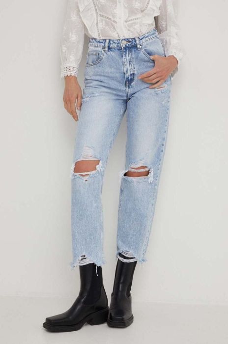 Джинси Answear Lab жіночі колір блакитний (3300764)