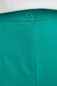 Штани Answear Lab жіночі колір зелений широке висока посадка (3114482)