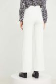 Штани Answear Lab жіночі колір білий пряме висока посадка (3040715)
