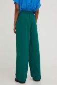 Штани Answear Lab жіночі колір зелений широке висока посадка (3210905)