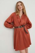 Сукня Answear Lab колір помаранчевий mini розкльошена (2989533)