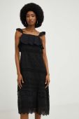 Сукня Answear Lab колір чорний mini розкльошена (3264639)