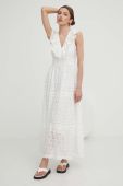 Сукня Answear Lab колір білий maxi розкльошена (3225374)