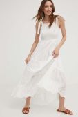 Сукня Answear Lab колір білий maxi розкльошена (3230910)
