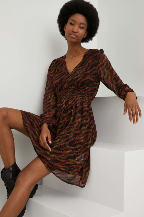 Сукня Answear Lab колір помаранчевий mini розкльошена (2822275)