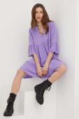 Сукня Answear Lab колір фіолетовий mini oversize