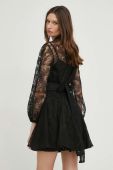Сукня Answear Lab X Лімітована колекція SISTERHOOD колір чорний mini розкльошена