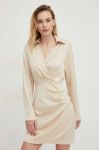 Сукня Answear Lab колір бежевий mini пряма (3125165)