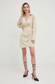 Сукня Answear Lab колір бежевий mini пряма (3125165)