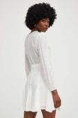 Бавовняна сукня Answear Lab колір білий mini розкльошена (3171558)