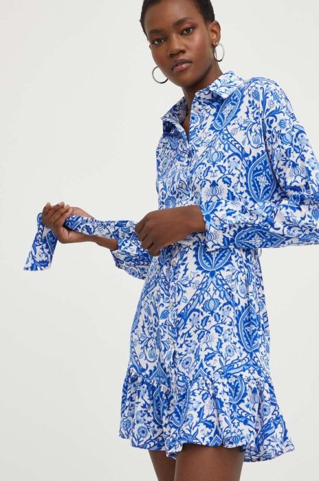 Сукня Answear Lab mini пряма колір блакитний (3160782)