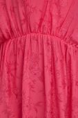 Сукня Answear Lab колір рожевий midi розкльошена (3177700)