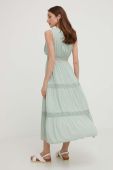 Сукня Answear Lab колір зелений midi розкльошена (3217544)