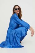 Сукня Answear Lab mini розкльошена колір блакитний (3225387)