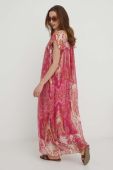 Сукня Answear Lab колір рожевий maxi розкльошена (3225391)