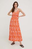 Сукня Answear Lab колір помаранчевий maxi розкльошена (3326961)