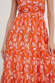 Сукня Answear Lab колір помаранчевий maxi розкльошена (3326961)