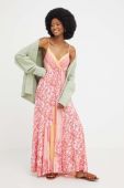 Сукня Answear Lab колір рожевий maxi розкльошена (3258825)