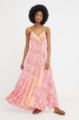 Сукня Answear Lab колір рожевий maxi розкльошена (3258825)