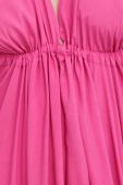 Сукня Answear Lab колір рожевий maxi розкльошена (3275987)