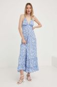 Сукня Answear Lab maxi розкльошена колір блакитний (3275996)
