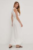 Сукня Answear Lab колір білий midi розкльошена (3300773)