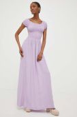 Сукня Answear Lab колір фіолетовий maxi розкльошена (3317520)