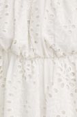 Бавовняна сукня Answear Lab колір білий mini розкльошена (3276018)
