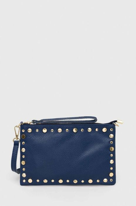 Шкіряна сумочка Answear Lab колір синій